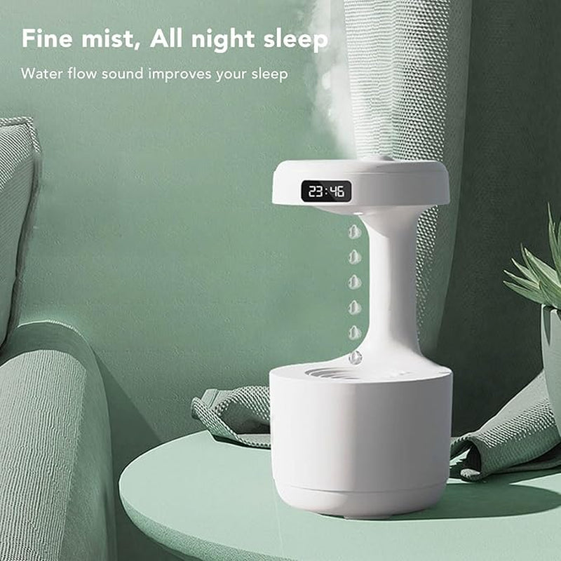 Anti-Gravity Water Droplet Humidifier